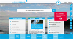 Desktop Screenshot of friesland.de